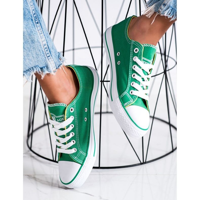 New Age sneakers grøn 2