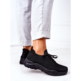 PS1 Sportssko til kvinder Sneakers Sort lineal 2