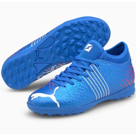Puma Future Z 4.2 Tt Jr 106509 01 fodboldstøvler orange, blå blå 1