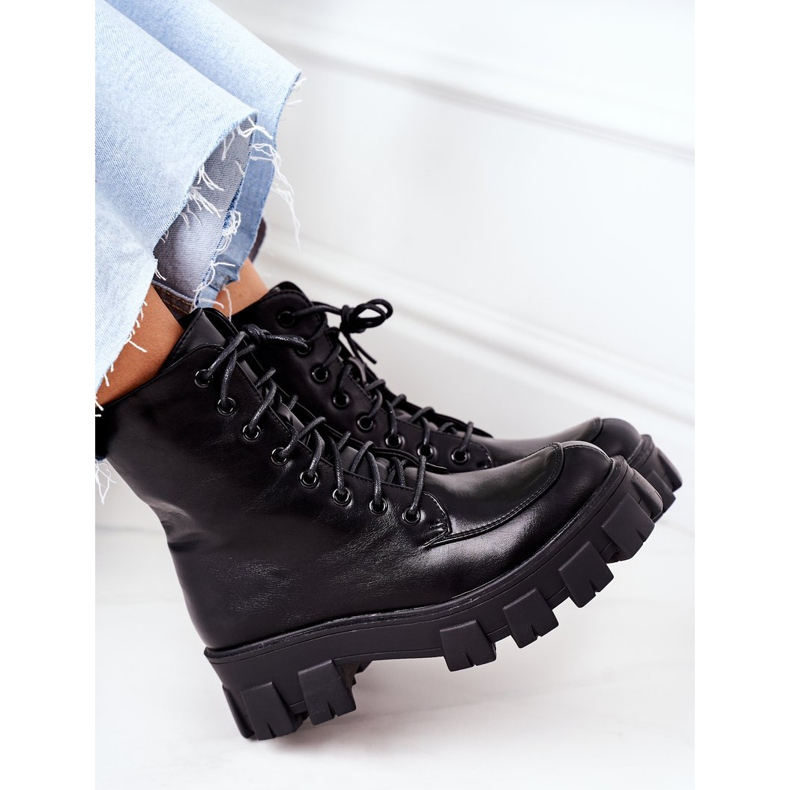 PS1 Warm Boots Workery Black World Is Mine sort 1