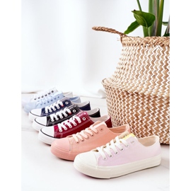 NEWS Kvinders klassiske sneakers blå Ecoma 1