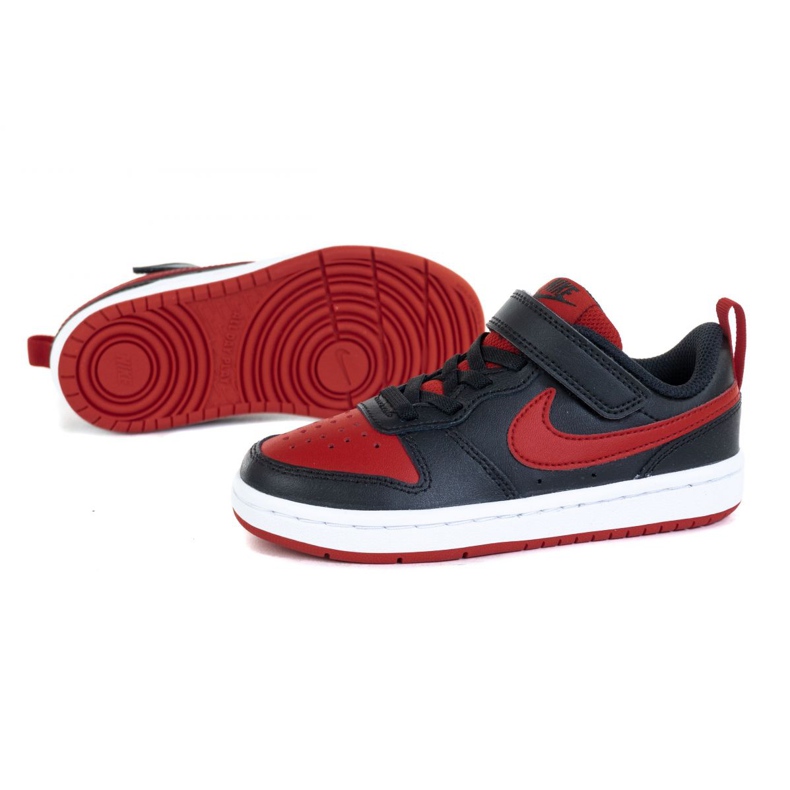 Nike Court Borough Low 2 (PSV) Jr BQ5451-007 sko sort blå 1