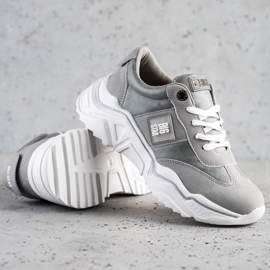 Kvinders sneakers Big Star GG274211 grå 1