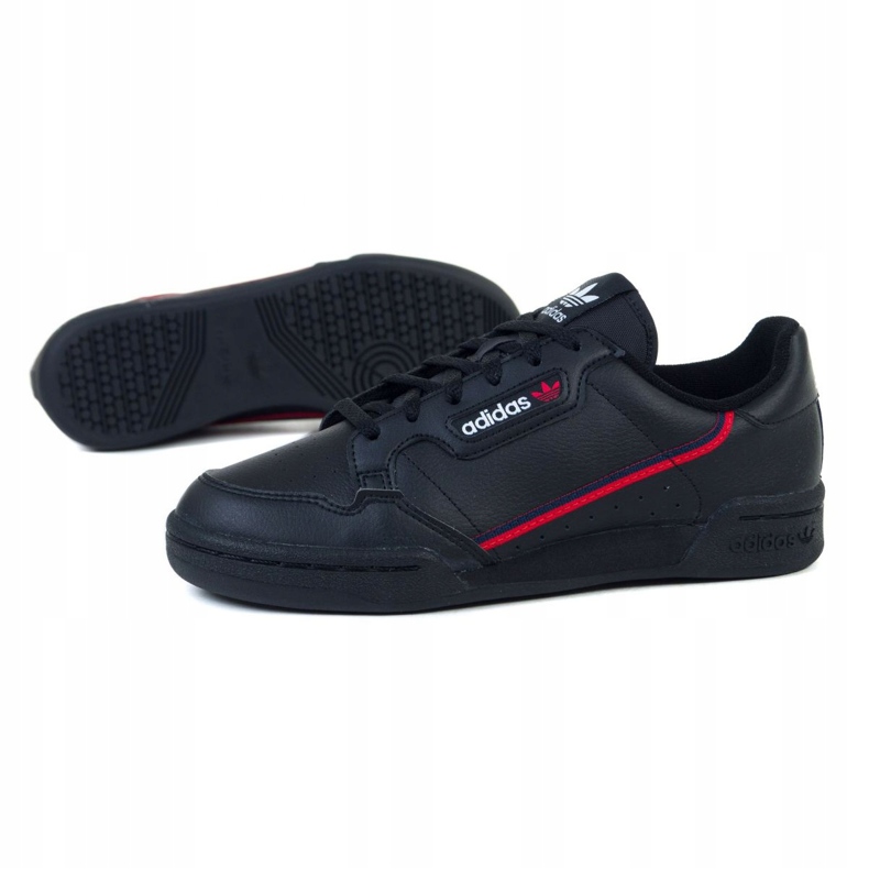 Adidas Continental Jr F99786 sko sort 3