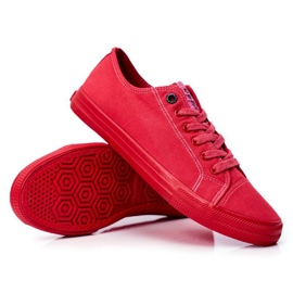 Mænds sneakers Big Star Red FF174336 rød 2