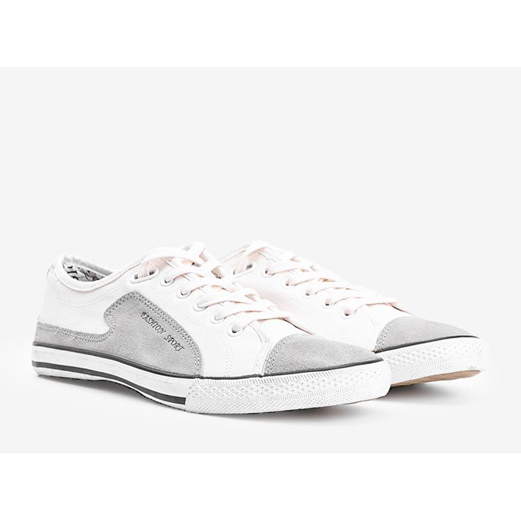 Sigma mænds hvide sneakers 1
