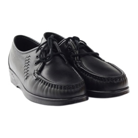 Solo 015 loafers til følsomme fødder sort 3