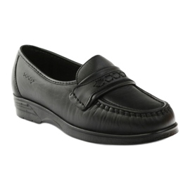 Solo loafers for følsomme fødder komfort sort 015 1