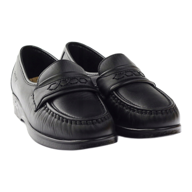 Solo loafers for følsomme fødder komfort sort 015 3