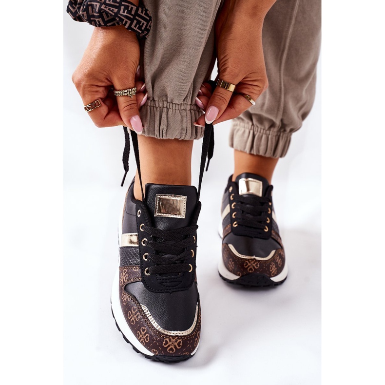 Sportssko Sneakers Sort Næste brun 2