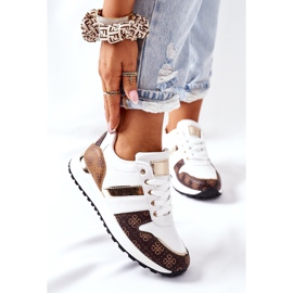 Sportssko Sneakers Hvid Næste brun 2