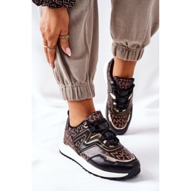 Logooted Sportssko Sneakers Sort-brun Altid 2