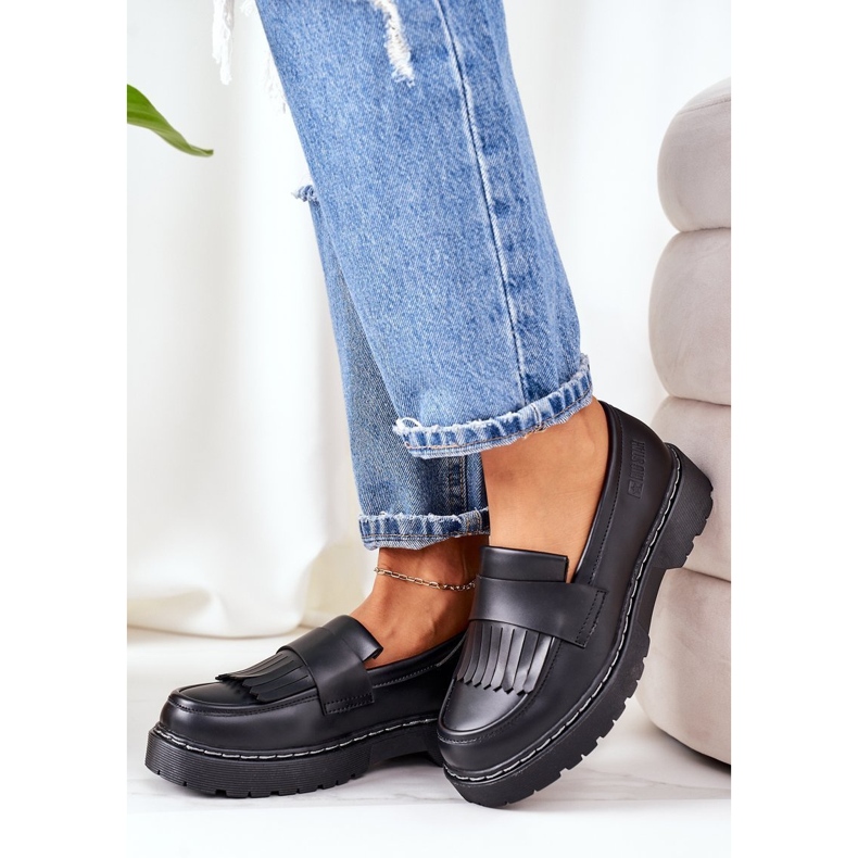 Leather Loafers Big Star II274100 Sort 2