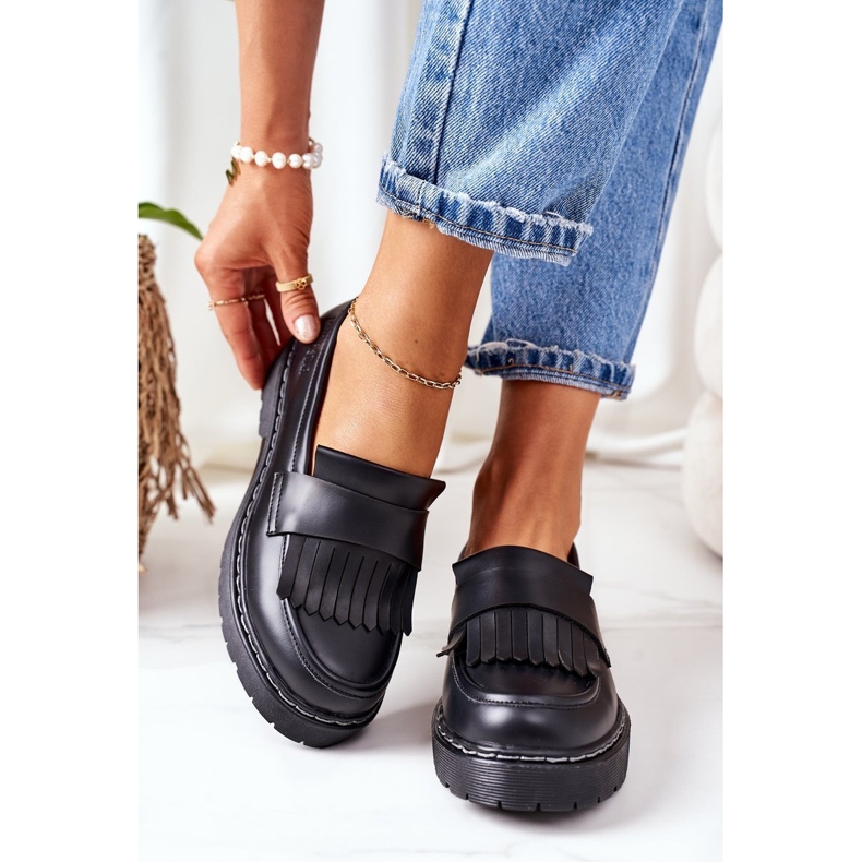 Leather Loafers Big Star II274100 Sort 1