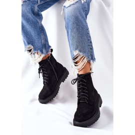 PS1 Ruskindstøvler Lynlås sort Belados 2
