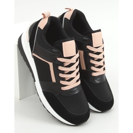 Sort P79 Sort kile sportssko 1