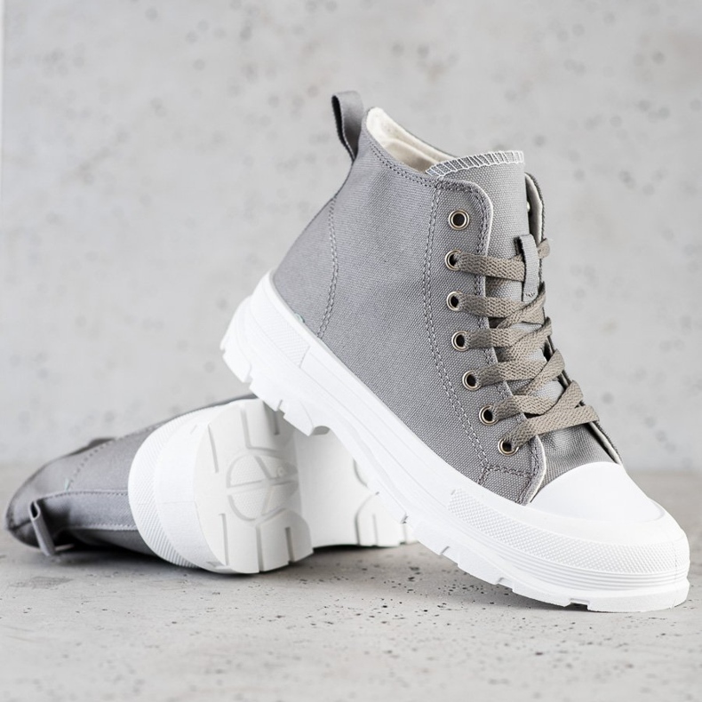 Goodin Høje grå sneakers 1