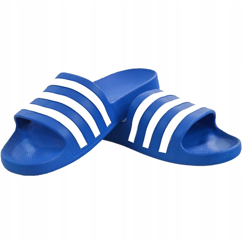 Adidas Adilette Aqua F35541 hjemmesko hvid blå 1