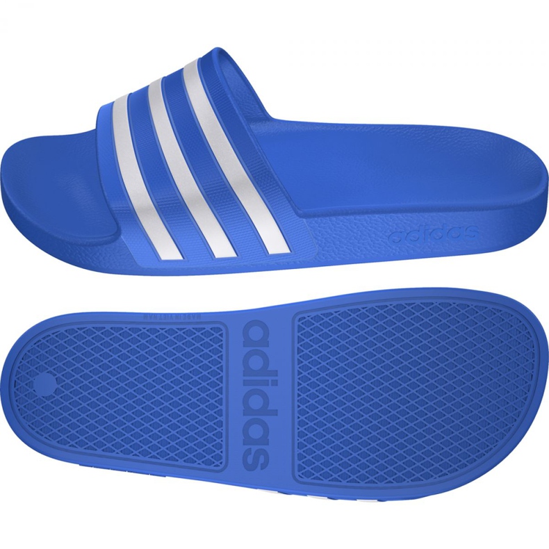 Adidas Adilette Aqua F35541 hjemmesko hvid blå 7