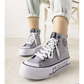 Grå Big Star damesneakers fra Balvin 1
