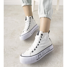 Kvinders hvide Big Star sneakers fra Balvin 1