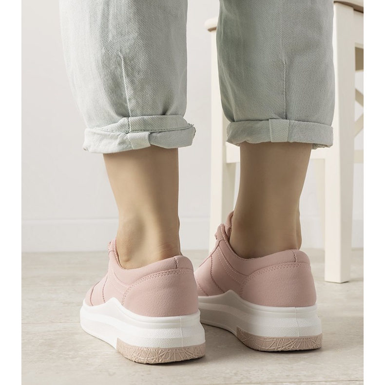 Millies lyserøde kvinders sneakers 1