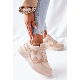 PE1 Sportssko til kvinder Sneakers Beige Bethell 2