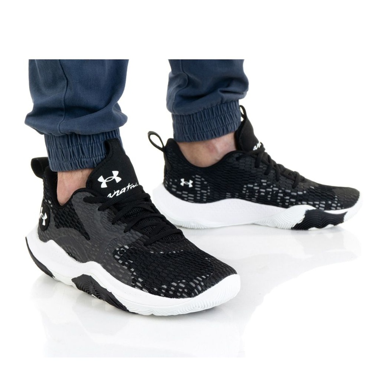 Under Armour Ua Spawn 3 M 3023738-001 sko flerfarvet sort 1