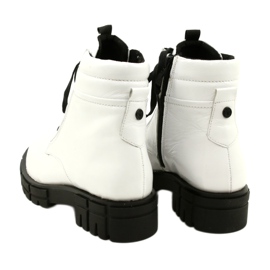 Malede kvinders støvler Caprice 9-25252-27 122 White hvid 3