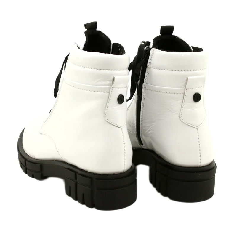 Malede kvinders støvler Caprice 9-25252-27 122 White hvid 3