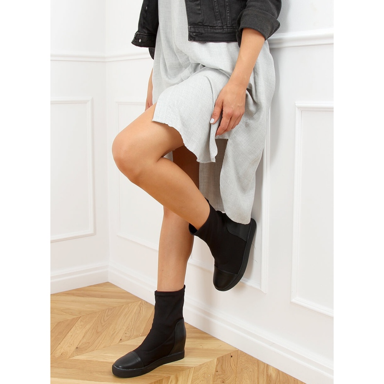 Sort Sock kile støvler sort HQ887 Sort 2