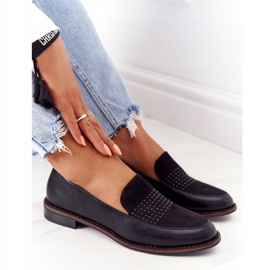 Loafers til kvinder Sergio Leone sort 4