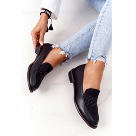 Loafers til kvinder Sergio Leone sort 1