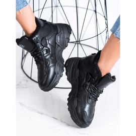 Evento Varme støvler Sneakers sort 2