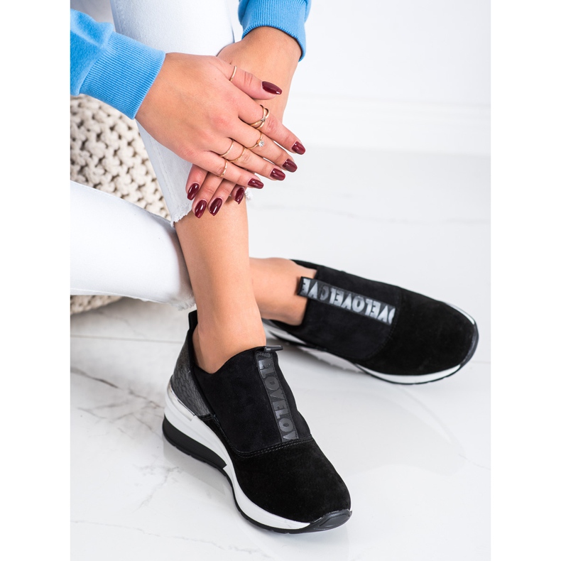Filippo Sneakers i læder sort 2