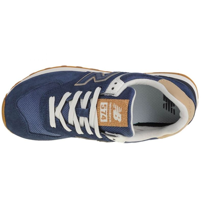 New Balance W WL574SO2 marineblå 2