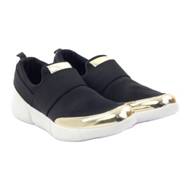 McKey Sort guld sports softshell sko 4