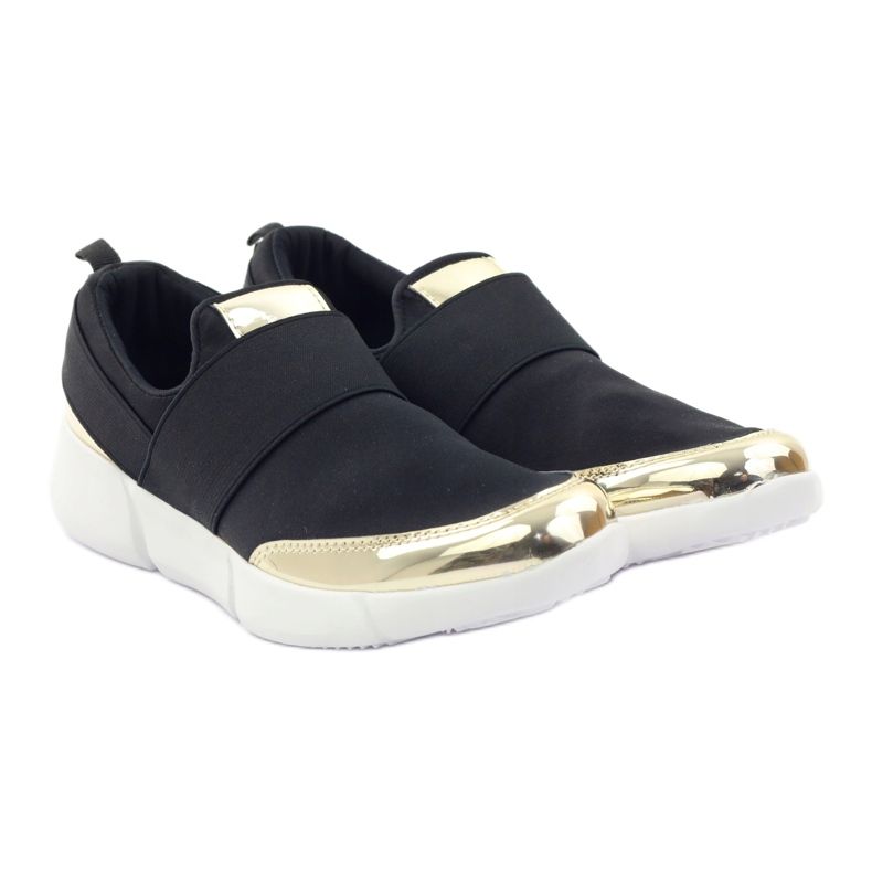 McKey Sort guld sports softshell sko 4