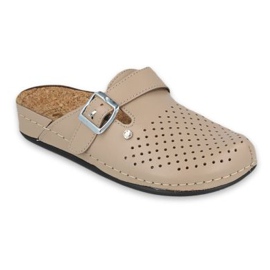 Inblu hjemmesko damesko 158D176 beige 1