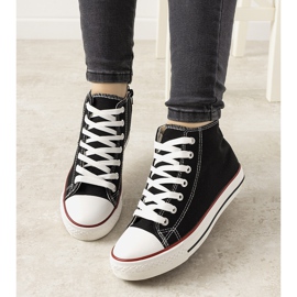 Sort Mediana ankel sneakers 1