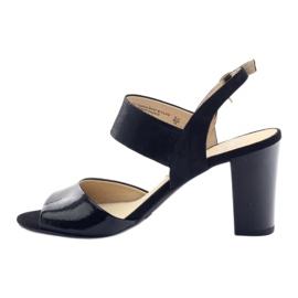 Caprice patentsandaler damesko 28307 sort 2