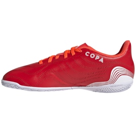 Adidas Copa Sense.4 In Jr FY6162 fodboldstøvler rød rød 1