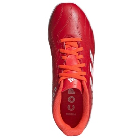 Adidas Copa Sense.4 In Jr FY6162 fodboldstøvler rød rød 2