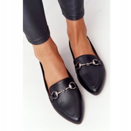 Dame Loafers Sergio Leone MK711 Sort 2
