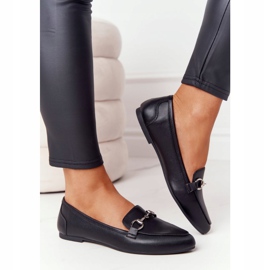 Dame Loafers Sergio Leone MK711 Sort 3