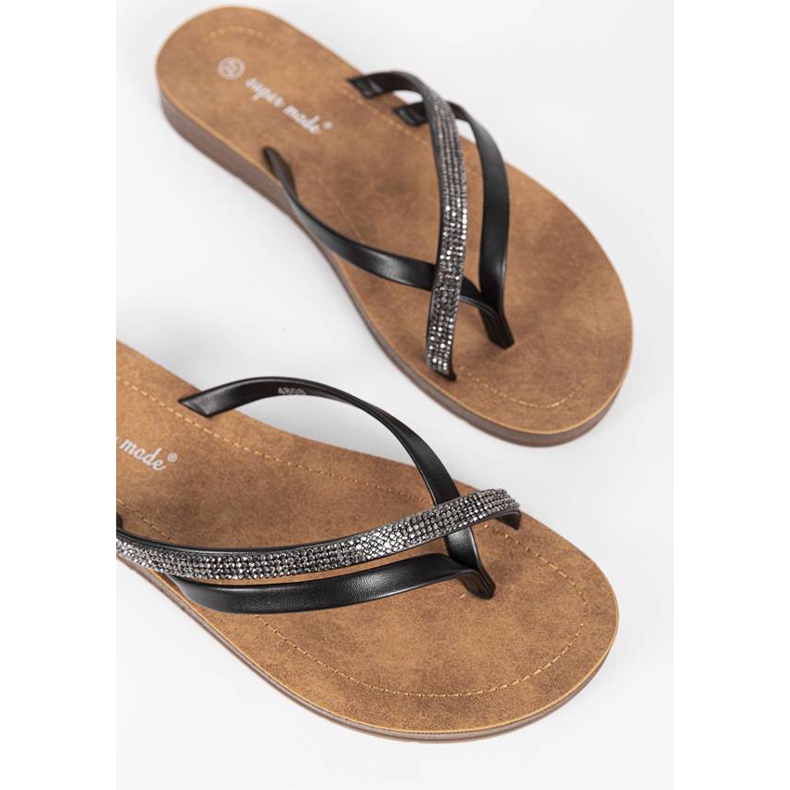 Black Beach Party flip-flops sort 2