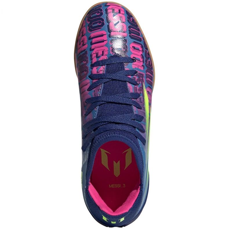 Adidas X Speedflow Messi.3 In Jr FY6901 fodboldstøvler flerfarvet blå 1
