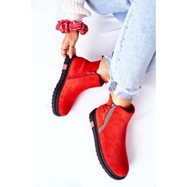 PS1 Ruskind støvletter Jodhpur støvler på den røde Nessa platform 1