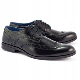 Olivier Formelle sko Sorte brogues 2