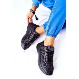Sportssko til kvinder Memory Foam Big Star II274332 Sort 1